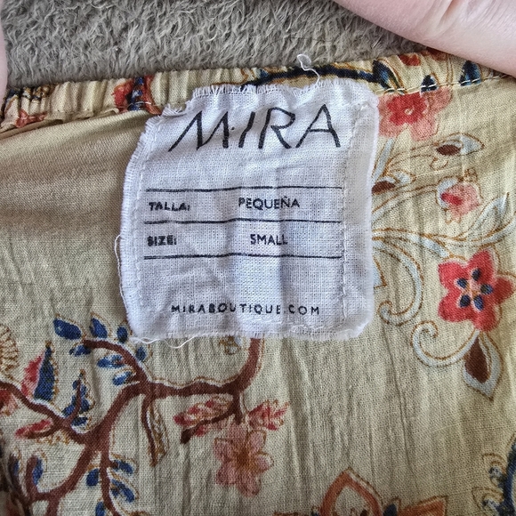 Mira boho oversized paisley tunic size small - Picture 11 of 13